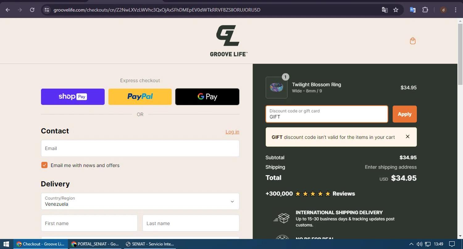 How to apply GrooveLife coupon code
